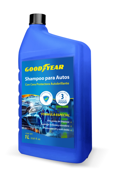 Shampoo para Autos con Cera Protectora Autobrillante Goodyear