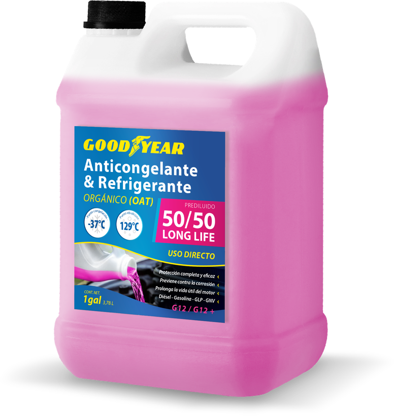 Refrigerante Long Life rosa