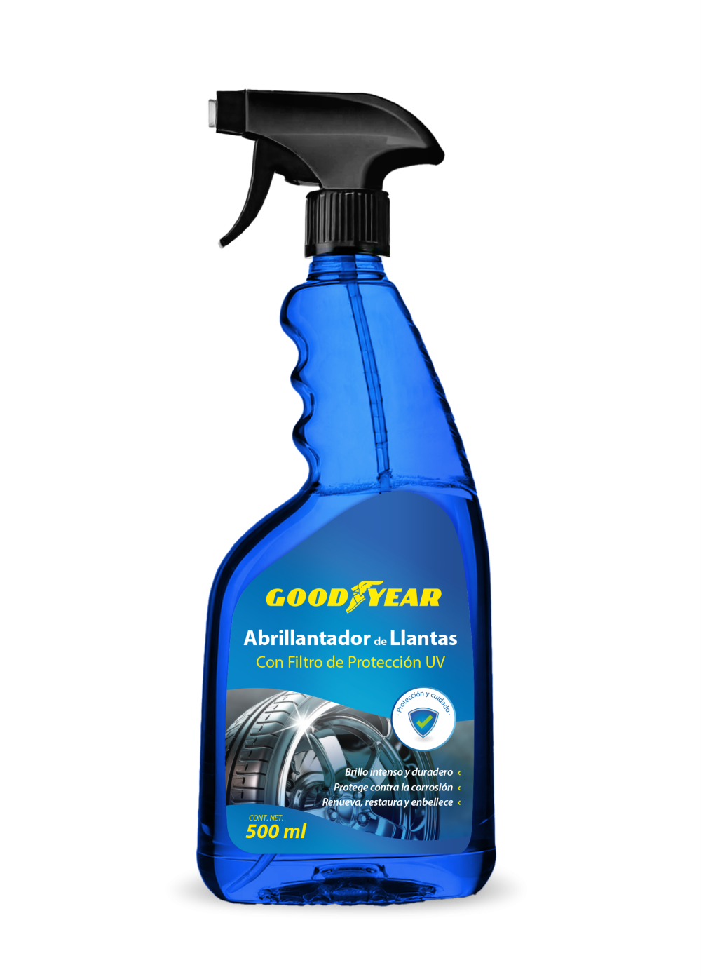Goodyear Abrillantador de Llantas con Filtro UV 500ml